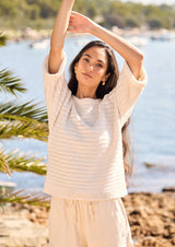 Rowan Mode Cotton DK Lustre Sweater Pattern Pattern By Quail Studio MIP100