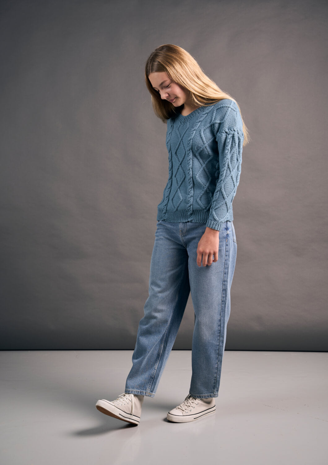 Rowan Mode Cotton DK Mini Clara Sweater Pattern By Quail Studio MIP116