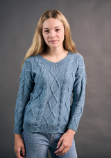 Rowan Mode Cotton DK Mini Clara Sweater Pattern By Quail Studio MIP116
