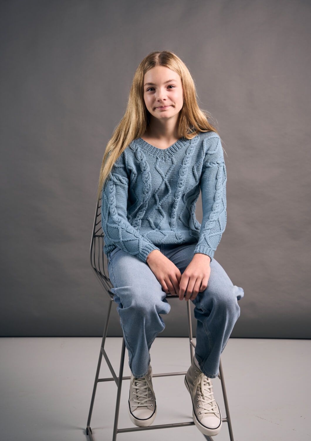 Rowan Mode Cotton DK Mini Clara Sweater Pattern By Quail Studio MIP116