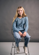 Rowan Mode Cotton DK Mini Clara Sweater Pattern By Quail Studio MIP116