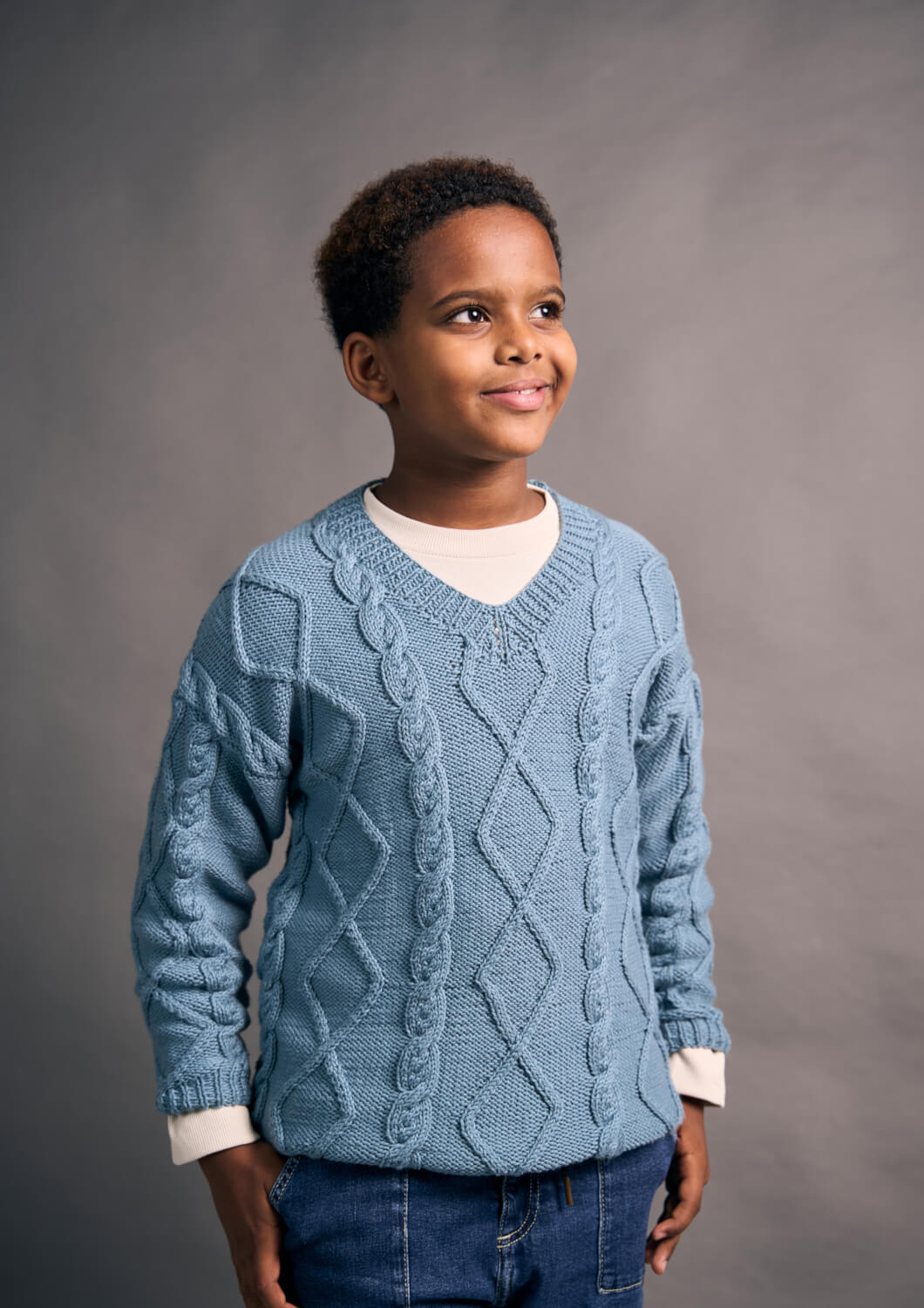 Rowan Mode Cotton DK Mini Clara Sweater Pattern By Quail Studio MIP116