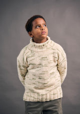 Rowan Mode Colourmix Aran Mini Jupiter Jumper Pattern By Quail Studio MIP114