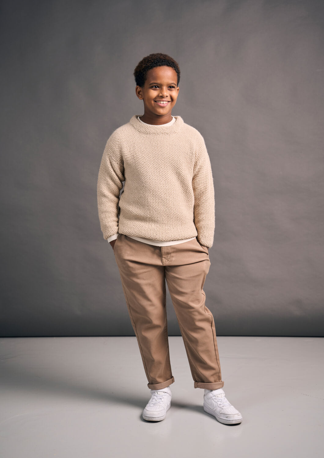 Rowan Mode Alpaca Wool DK Mini Leaf Sweater Pattern By Quail Studio MIP118