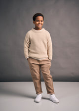 Rowan Mode Alpaca Wool DK Mini Leaf Sweater Pattern By Quail Studio MIP118