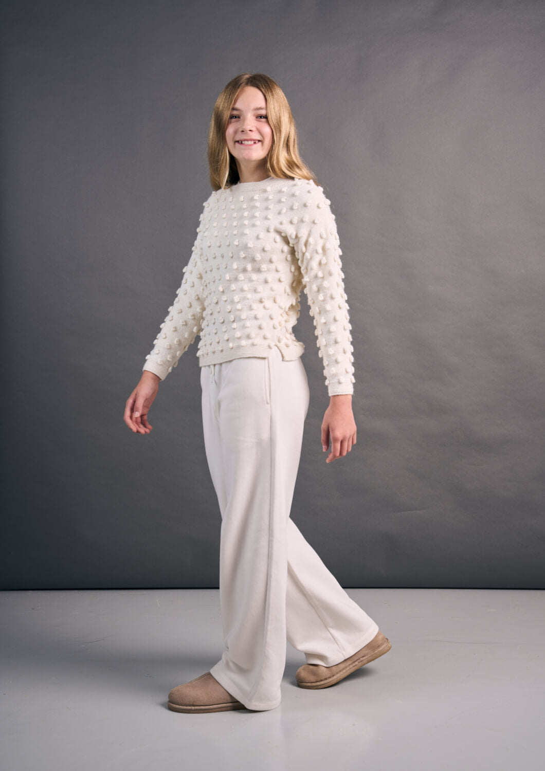 Rowan Mode Alpaca Wool DK Mini Pompom Jumper Pattern By Quail Studio MIP119