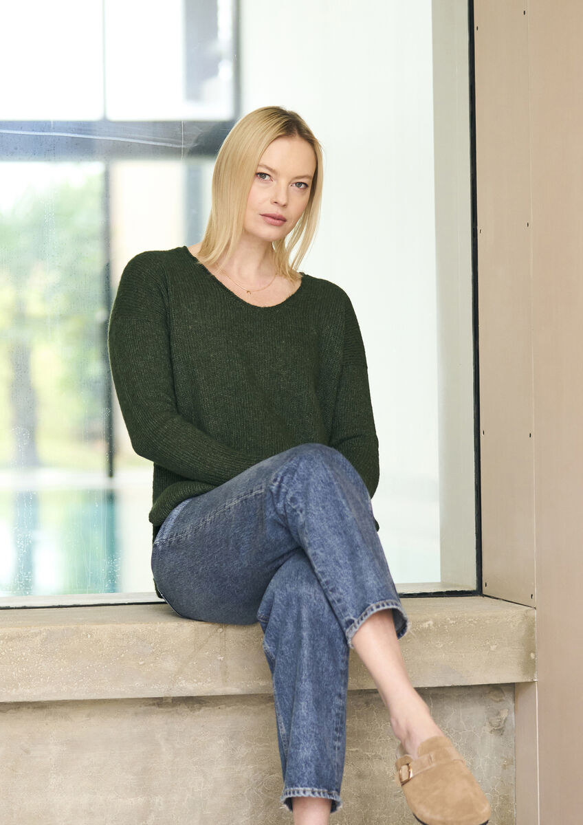 Rowan Mode Titchwell Sweater Pattern by Quail Studio