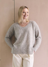 Rowan Mode Titchwell Sweater Pattern by Quail Studio
