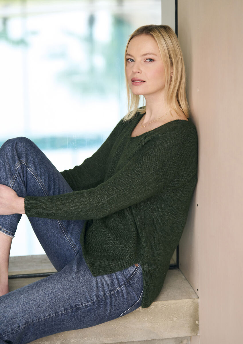 Rowan Mode Titchwell Sweater Pattern by Quail Studio