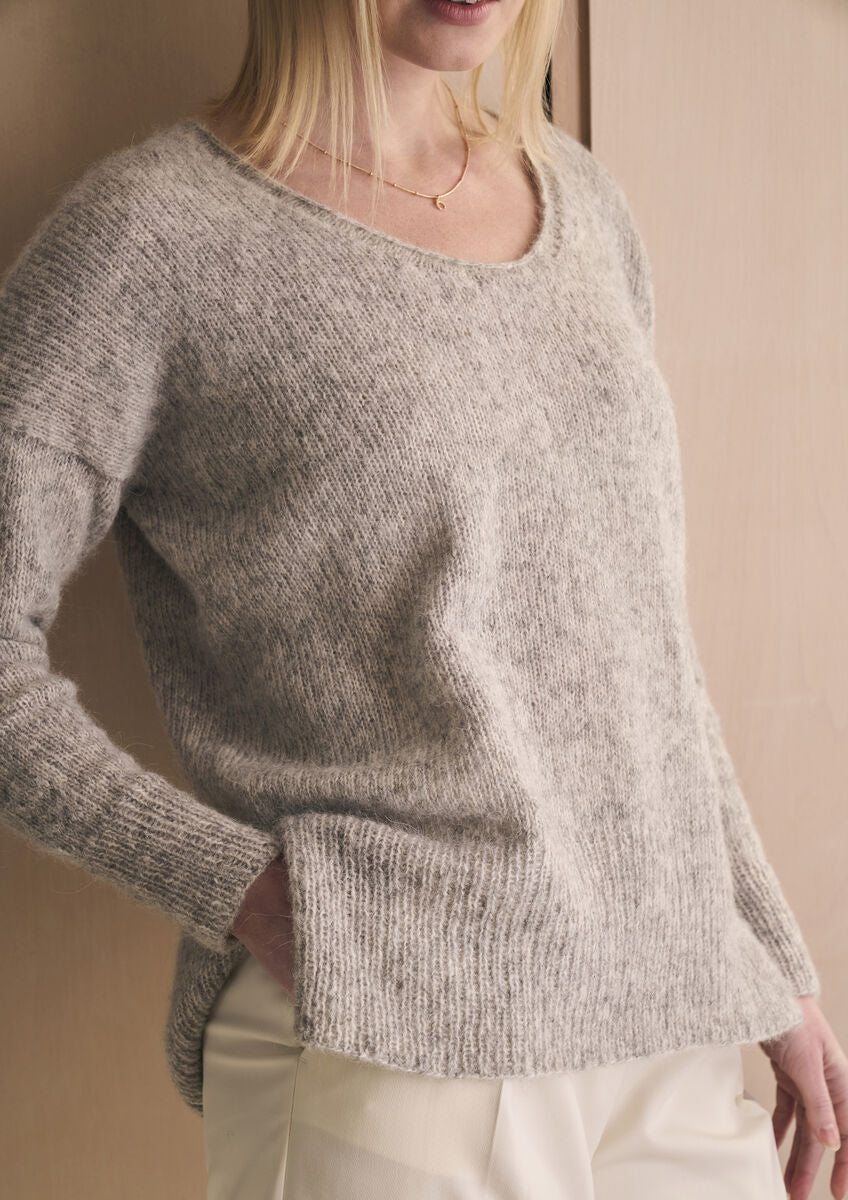 Rowan Mode Titchwell Sweater Pattern by Quail Studio