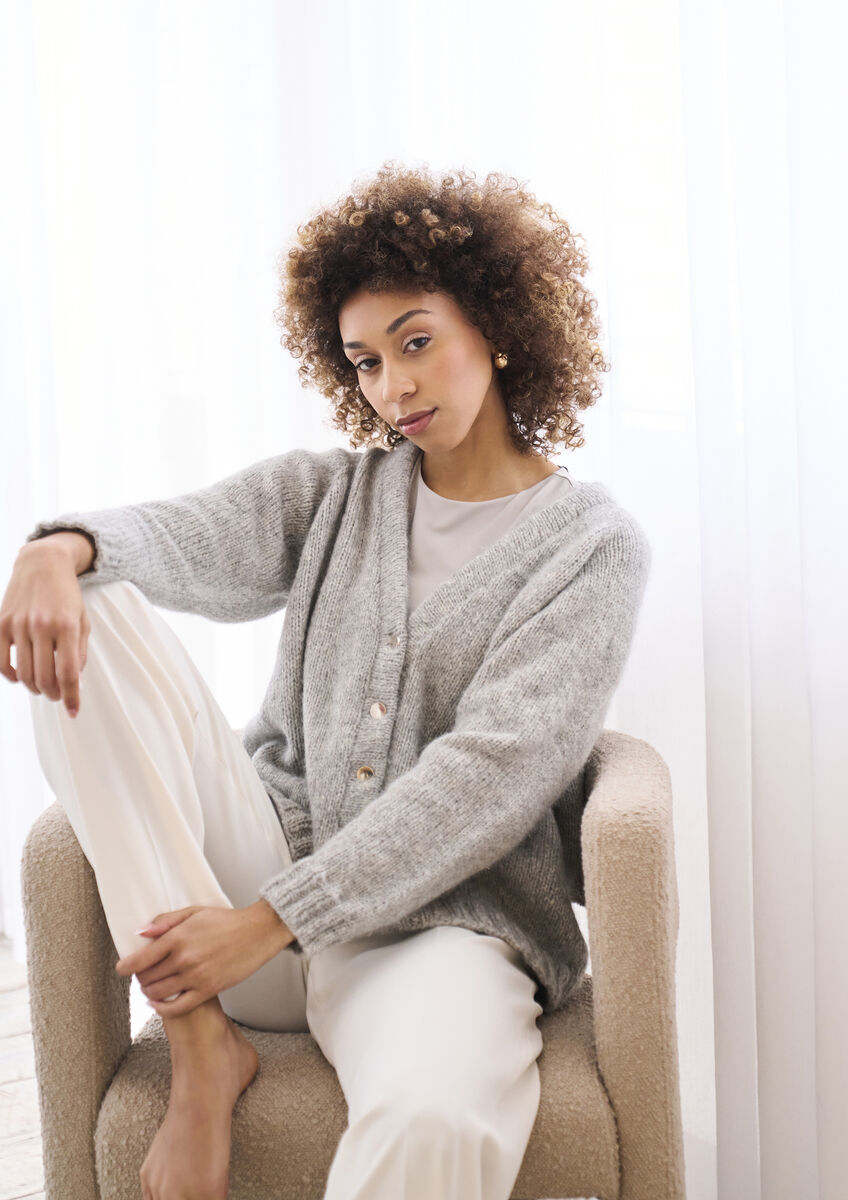 Rowan Mode Fritton Cardigan Pattern by Quail Studio