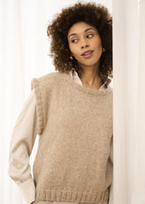 Rowan Mode Bury Vest Pattern by Quail Studio