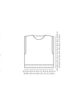 Rowan Mode Bury Vest Pattern by Quail Studio