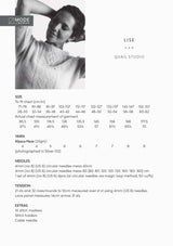Rowan Mode Lise Sweater Pattern by Quail Studio