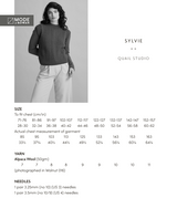Rowan Mode Chunky Wool Sylvie Jumper Pattern by Quail Studio MIP67