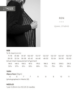 Rowan Mode Alpaca Haze Ren Cardigan Pattern by Quail Studio MIP69