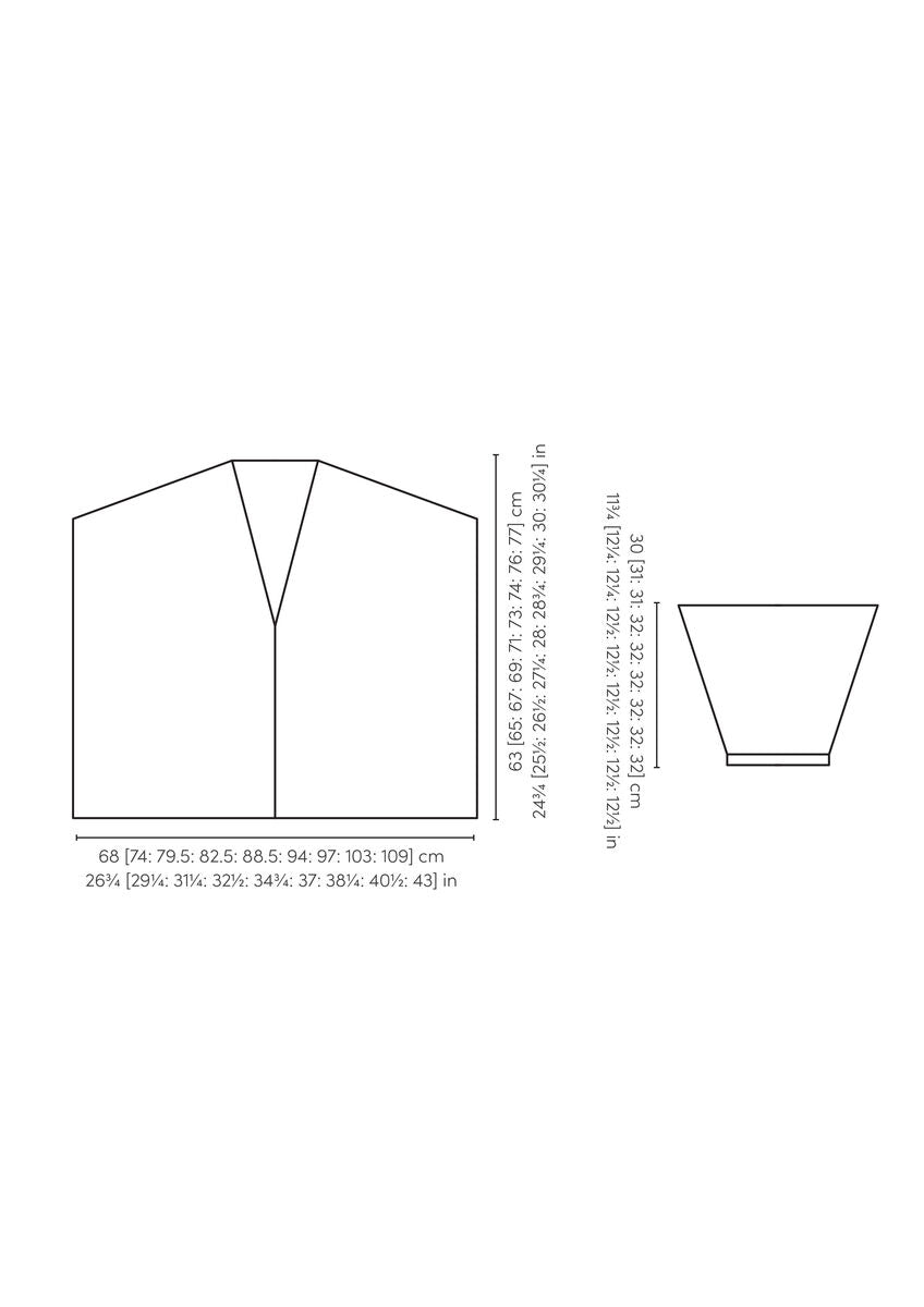 Rowan Mode Alpaca Haze Ren Cardigan Pattern by Quail Studio MIP69