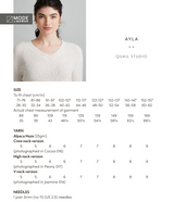 Rowan Mode Alpaca Haze Ayla Pattern by Quail Studio MIP71