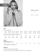 Rowan Mode Softest Alpaca Marlowe Pattern by Quail Studio MIP72