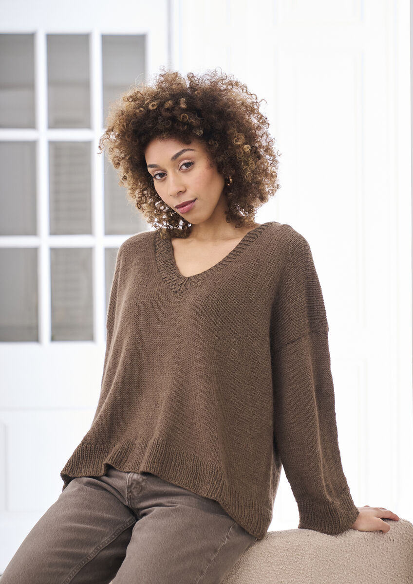 Rowan Mode Heacham Sweater Pattern by Quail Studio