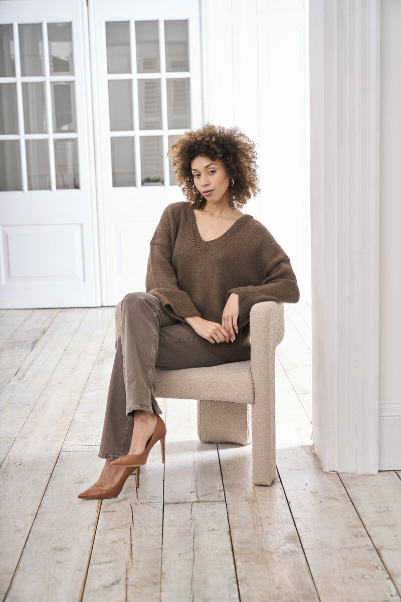 Rowan Mode Heacham Sweater Pattern by Quail Studio