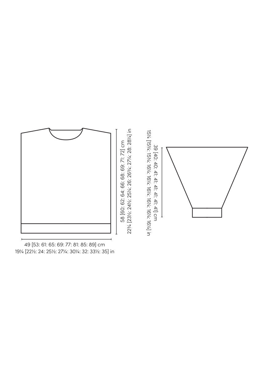 Rowan Mode Mohair Soft Genoa Sweater Pattern by Quail Studio MIP96