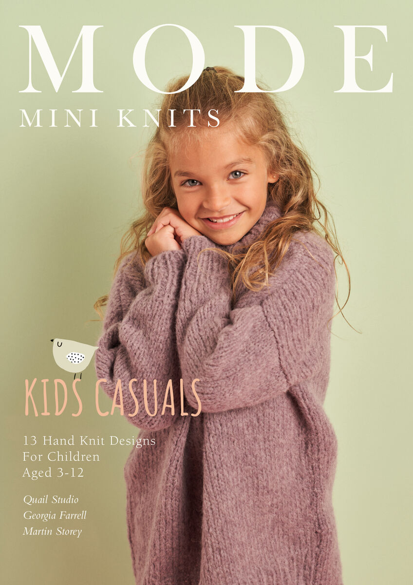 Rowan Mode Mini Knits Kids Casuals - 13 Projects by Quail Studio