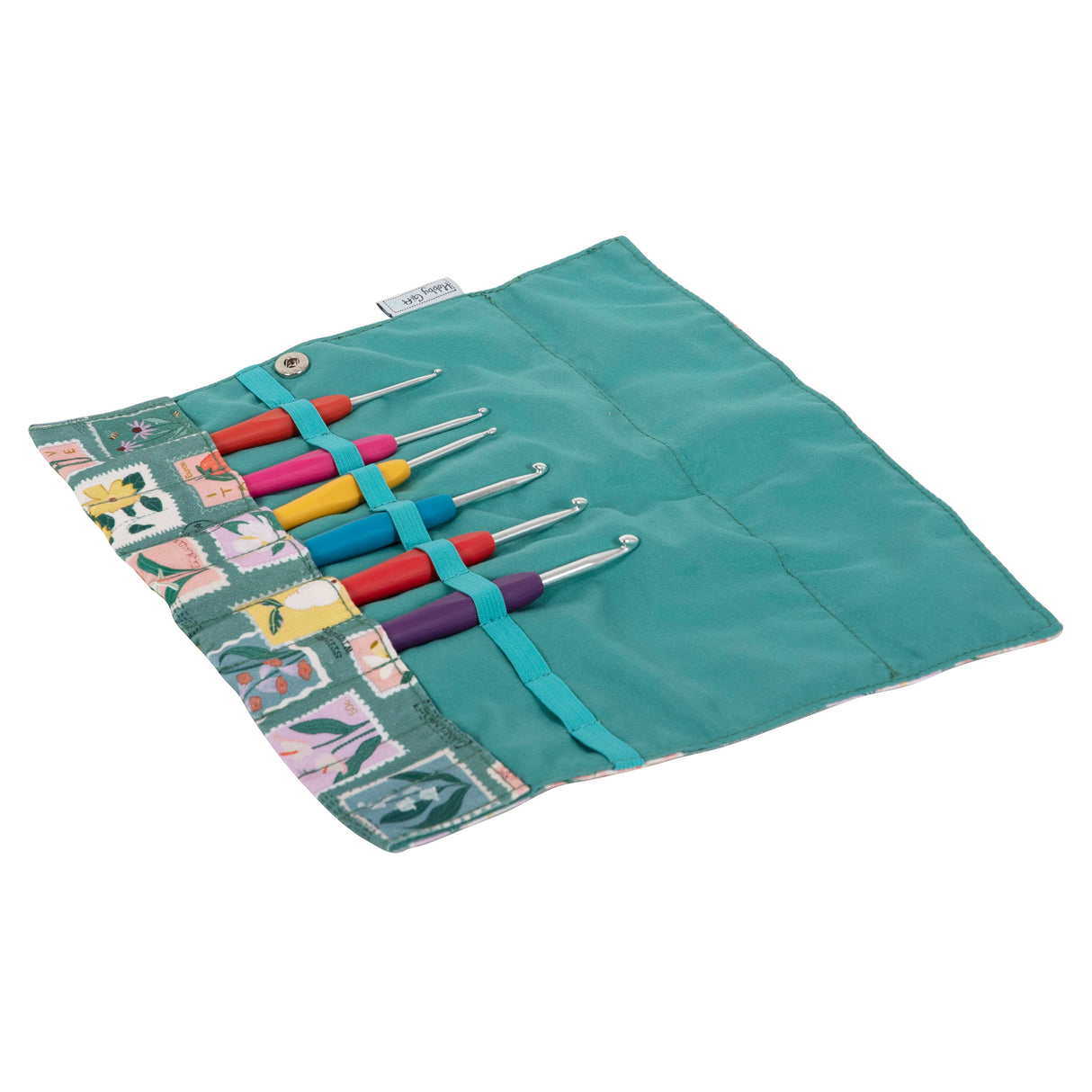Hobbygift Crochet Hook Wrap [Embroidered Stamps]
