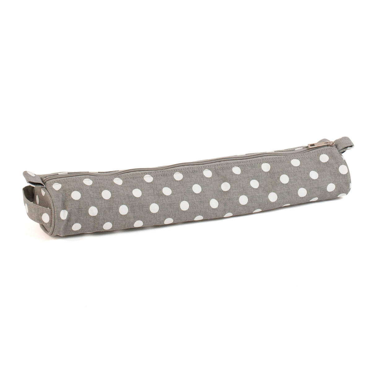 Hobbygift Knitting Needle Case [Grey Polka Dot]
