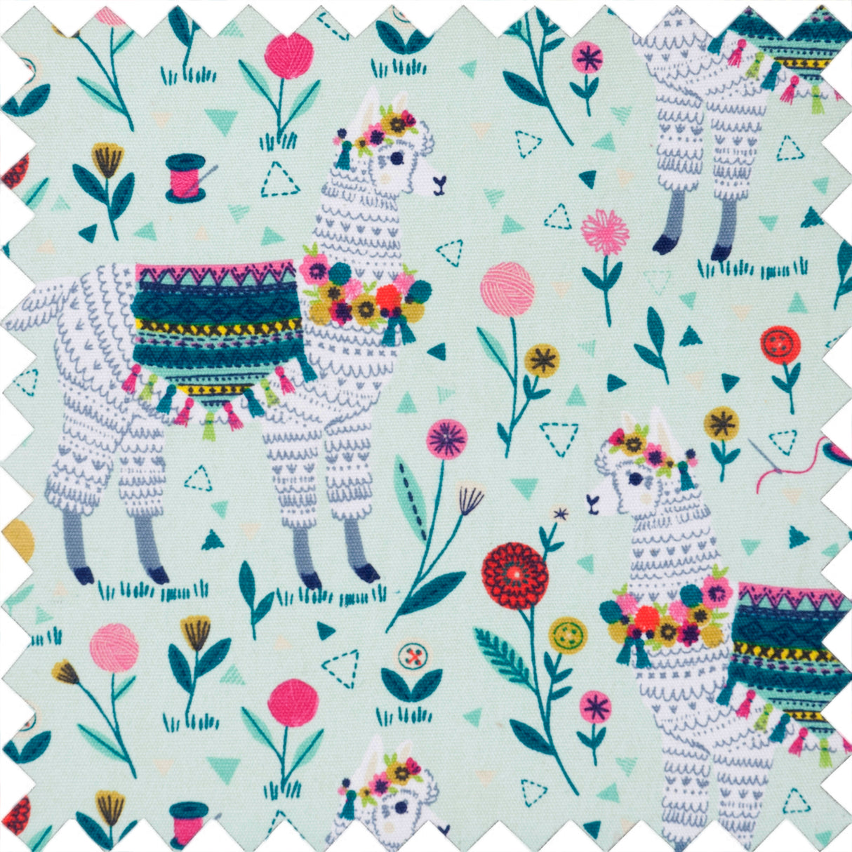 Hobbygift Knitting Needle Case [Llama]