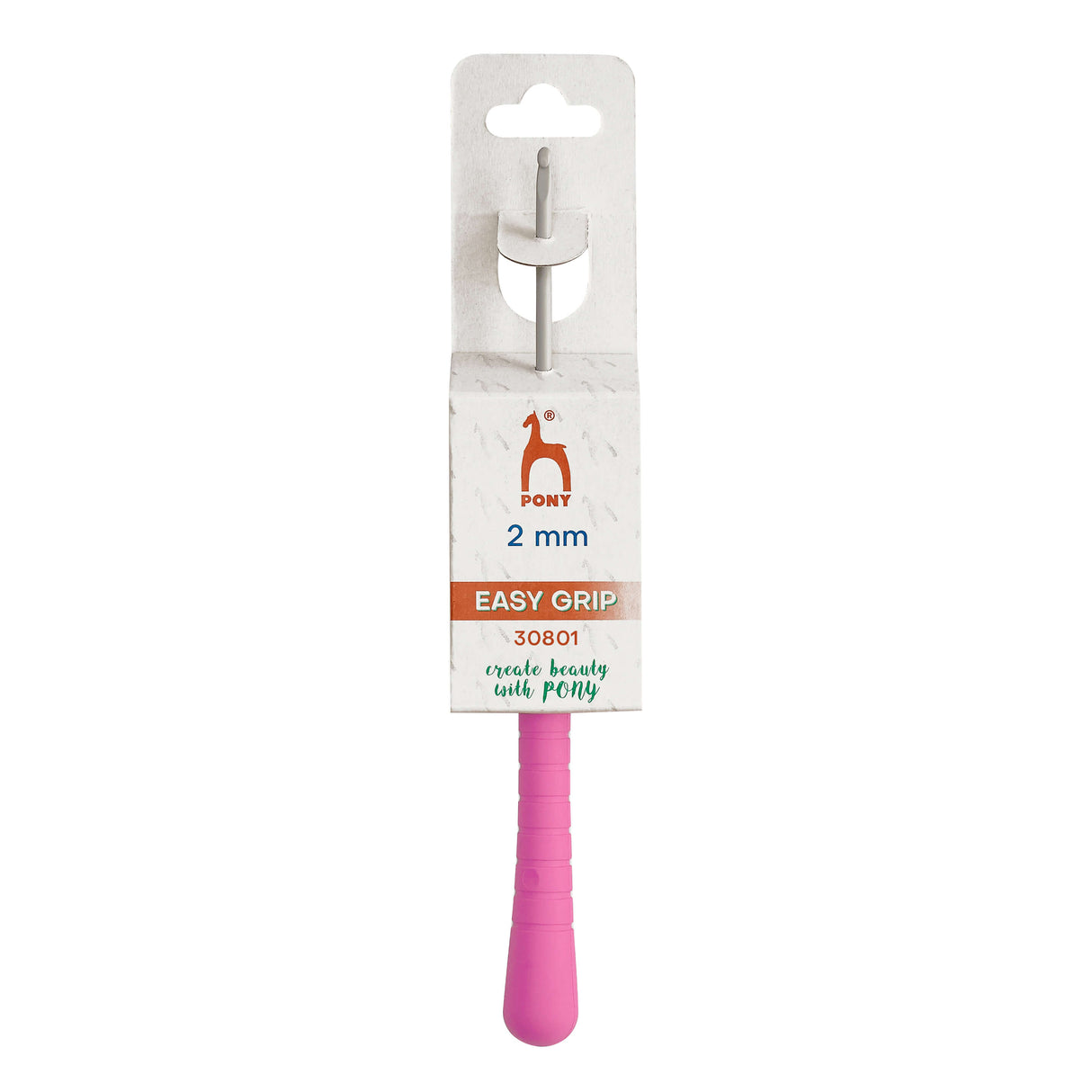 Pony Easy Grip Crochet Hook - Coloured