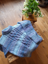 Woolcraft Pebble Chunky Cable Sweater Pattern WC3001