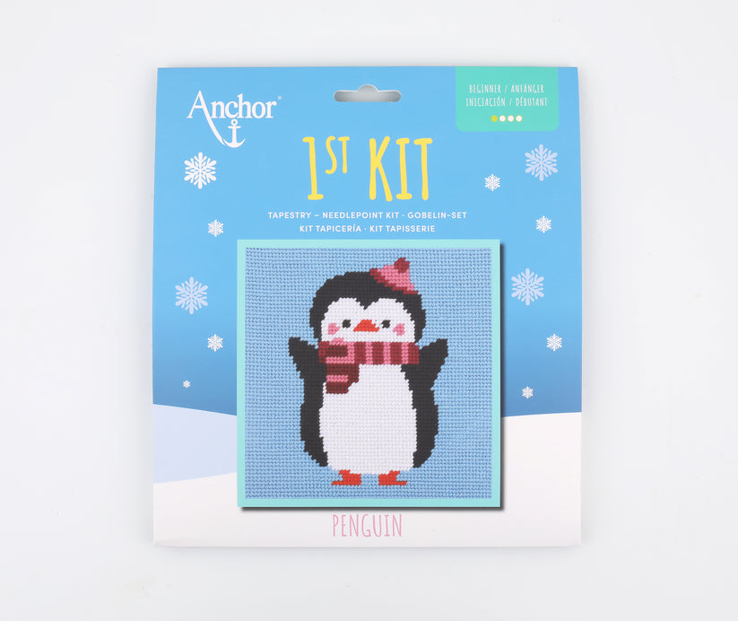 Anchor Mini My First Tapestry Stitch Kit - Penguin