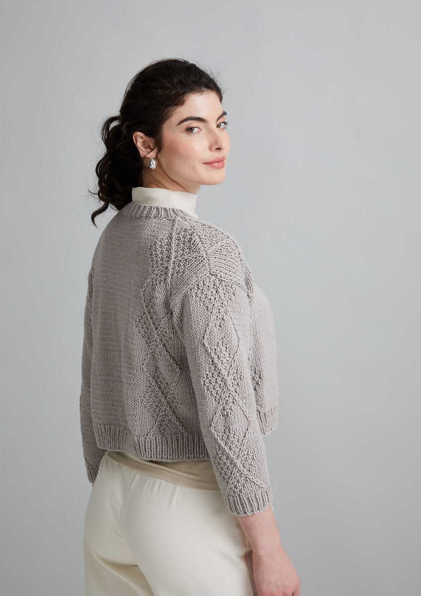 Rowan Mode Merino Soft Perrin Pattern by Quail Studio MIP84