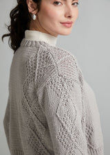 Rowan Mode Merino Soft Perrin Pattern by Quail Studio MIP84