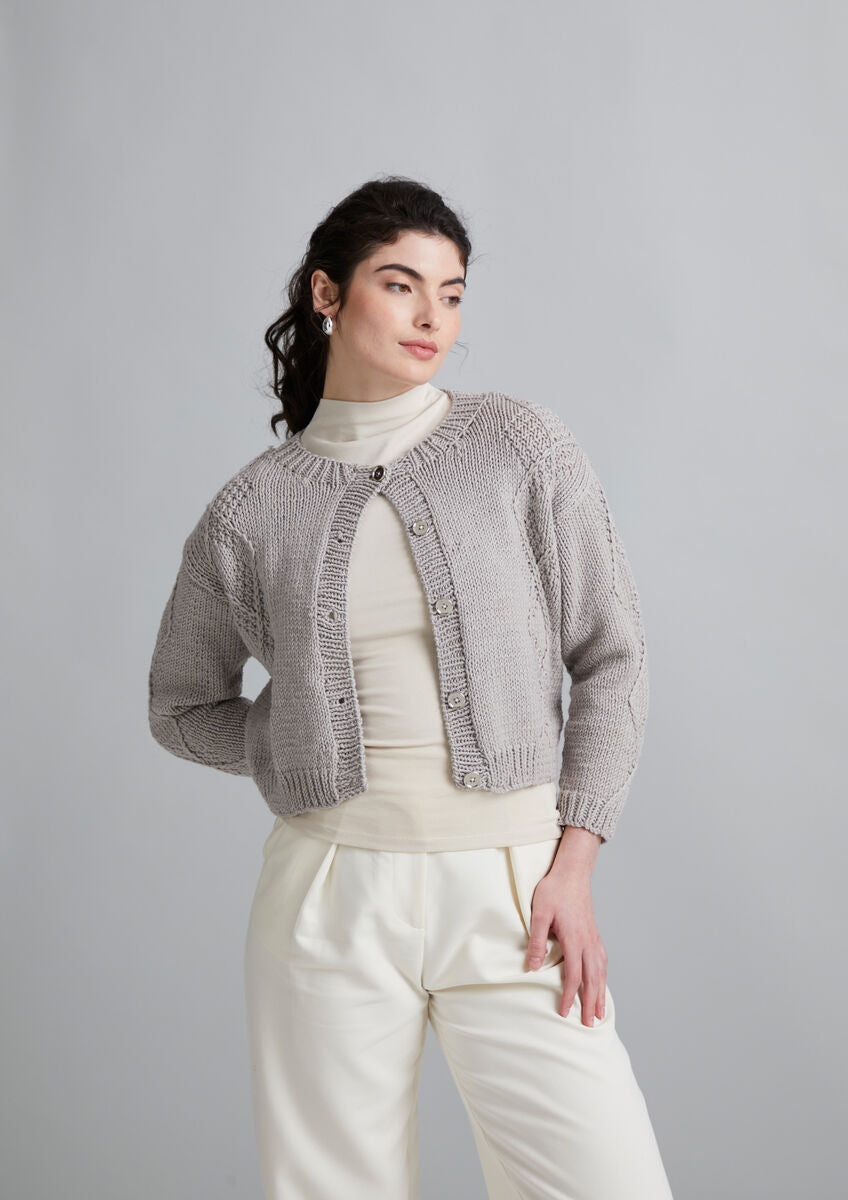 Rowan Mode Merino Soft Perrin Pattern by Quail Studio MIP84