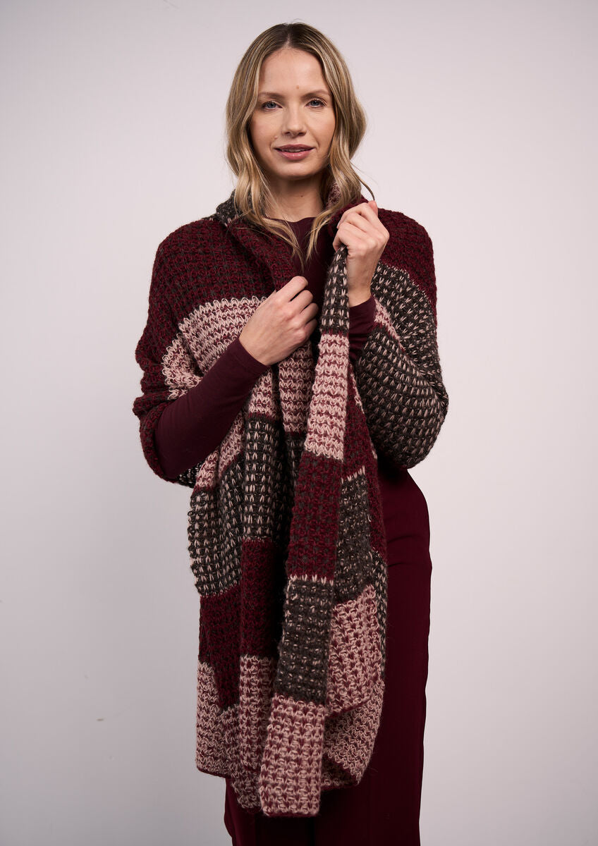 Rowan Mode Softest Alpaca Perry Wrap Pattern by Quail Studio MIP79