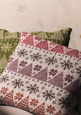 Rowan Felted Tweed DK Pine Forest Cushion by Martin Storey