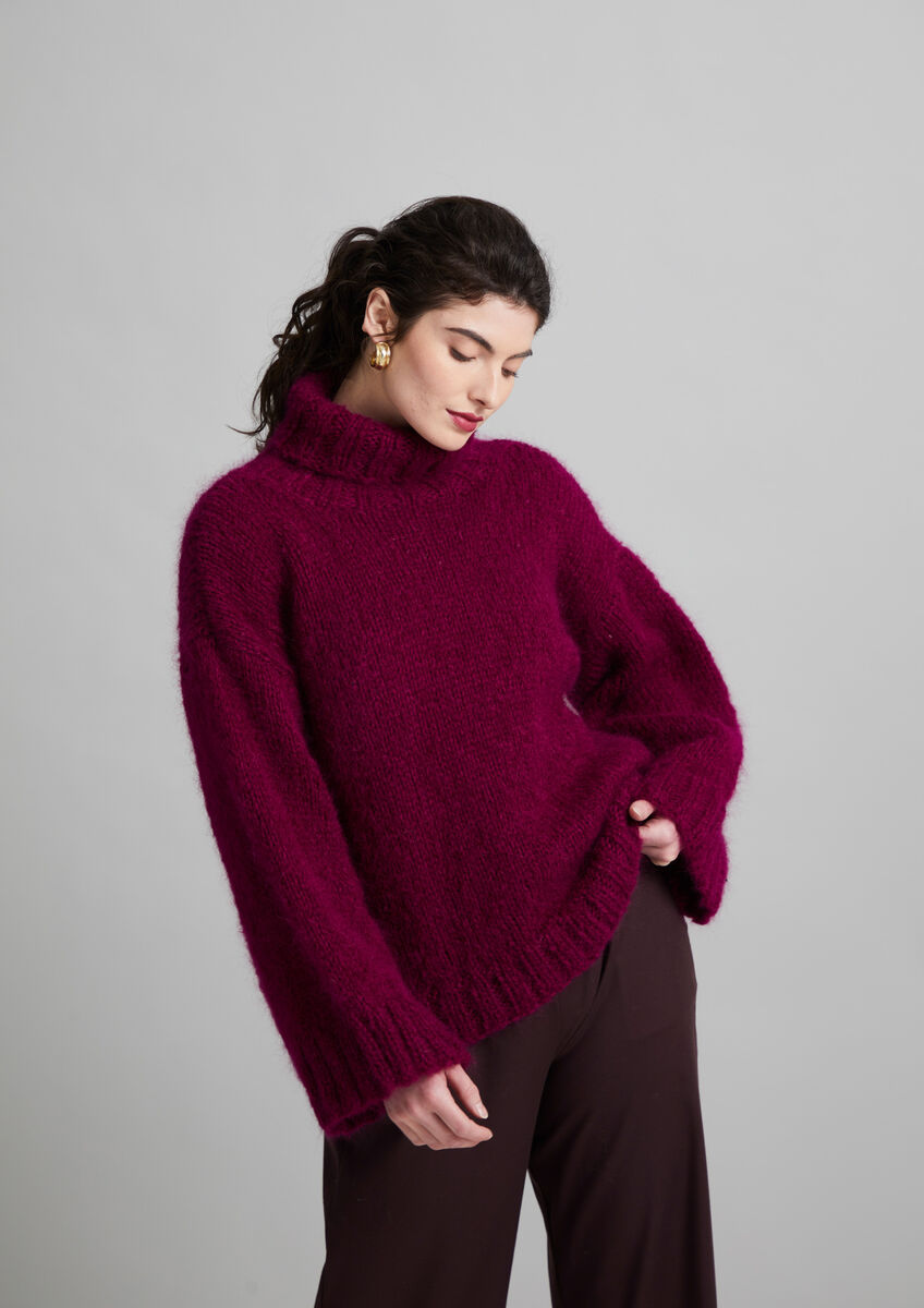 Rowan Mode Mohair Soft Portofino Sweater Pattern by Quail Studio MIP91