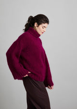 Rowan Mode Mohair Soft Portofino Sweater Pattern by Quail Studio MIP91