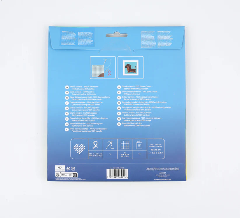 Anchor Mini My First Tapestry Stitch Kit - Pup