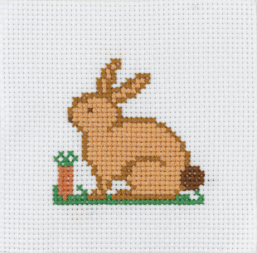 Anchor Mini My First Counted Cross Stitch Kit - Rabbit