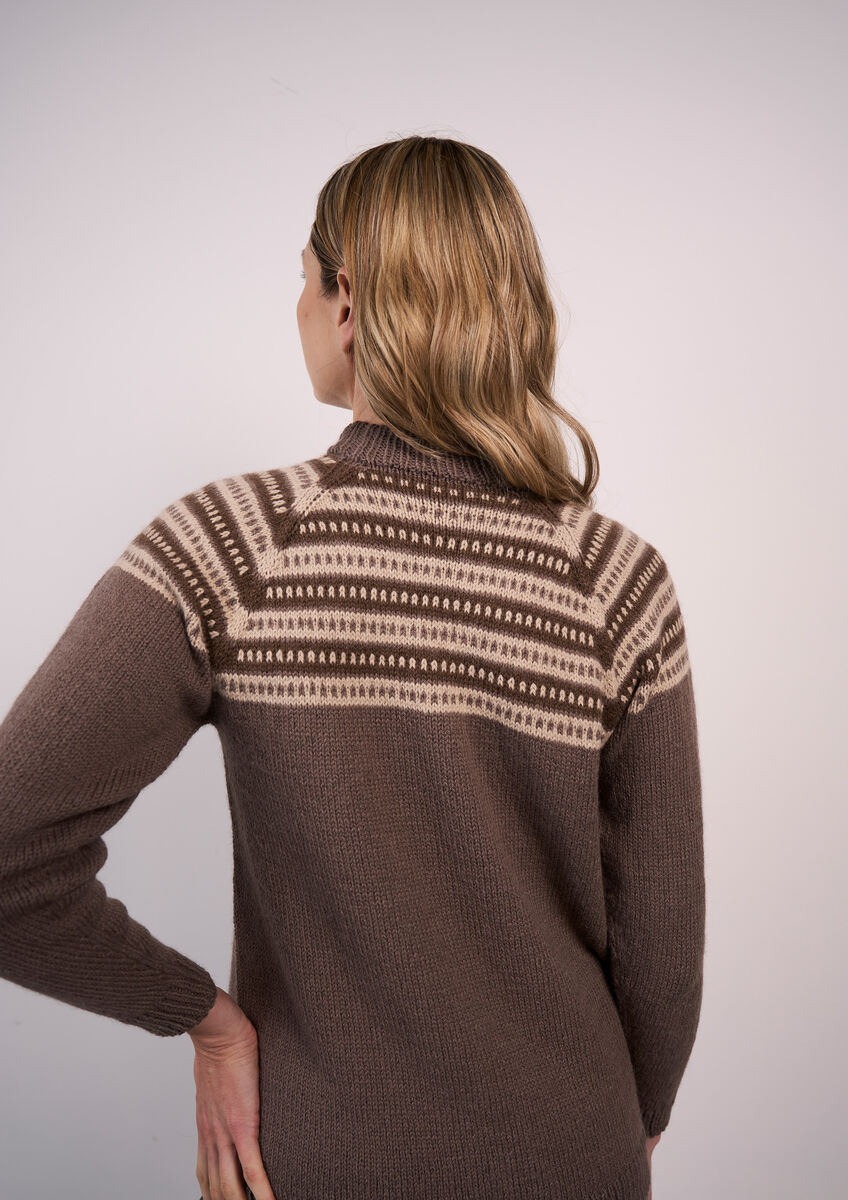 Rowan Mode Alpaca Wool Rhodes Sweater Pattern by Quail Studio MIP68