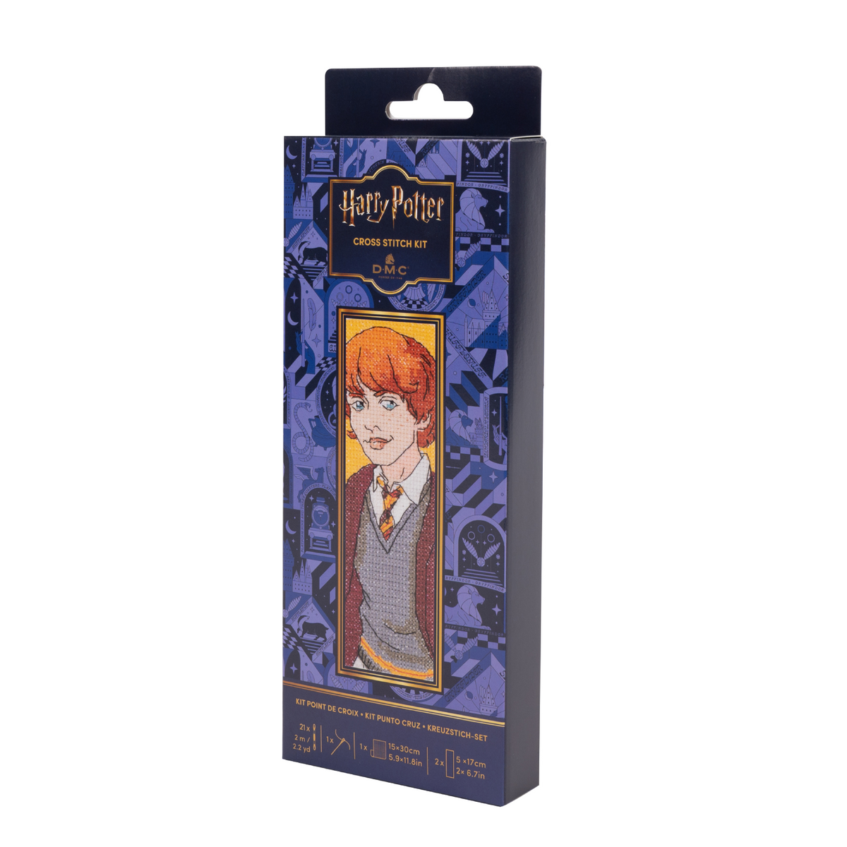 DMC Harry Potter - Ron Cross Stitch Bookmark Kit