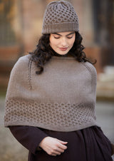 Rowan Mode Alpaca Wool Rosalie Poncho & Hat Pattern by Quail Studio MIP86