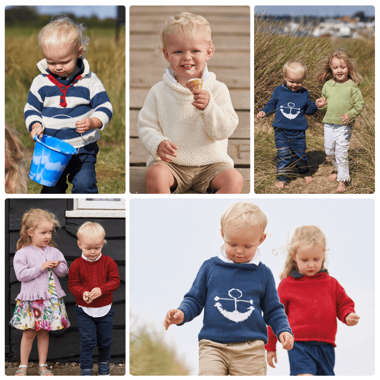 Rowan Essential Toddler Knits - 10 Projects by Quail Studio