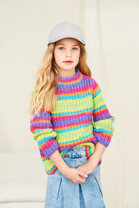 Stylecraft Merry Go Round Chunky Sweater & Tank Top Pattern 10045