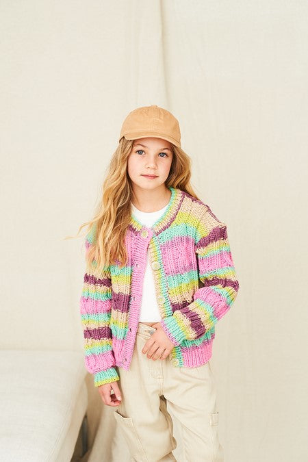 Stylecraft Merry Go Round Chunky Sweater & Cardigan Pattern 10046