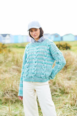Stylecraft Grace & Impressions Aran Sweater & Tank Top Pattern 10088