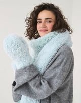 Sirdar Alpine Super Chunky Furry Hat & Mittens Pattern 10816